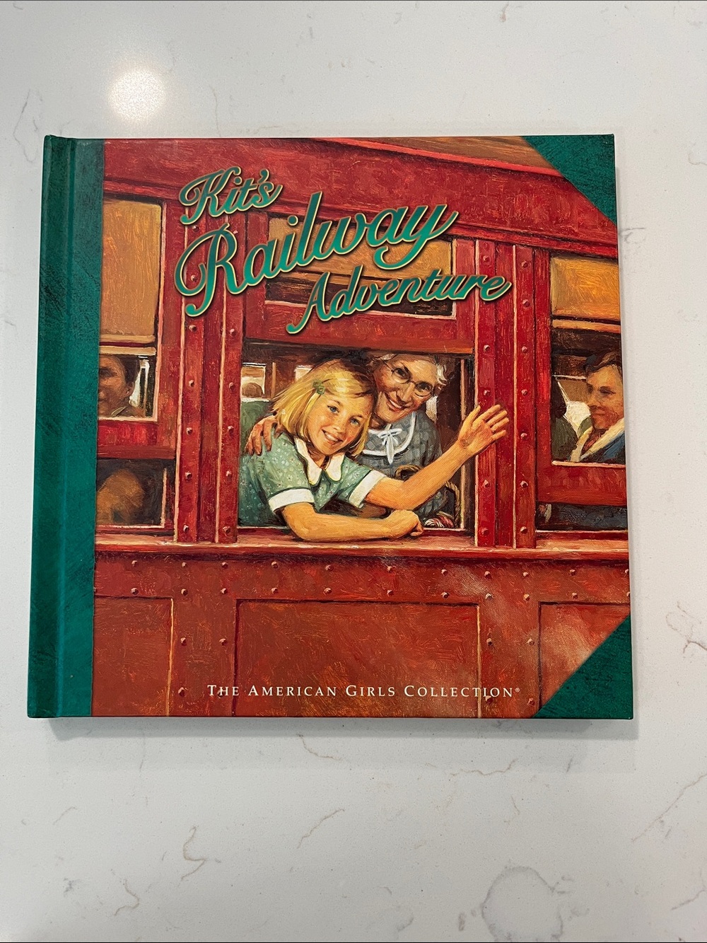 American Girl book Kit’s Railway Adventure - pristine condition